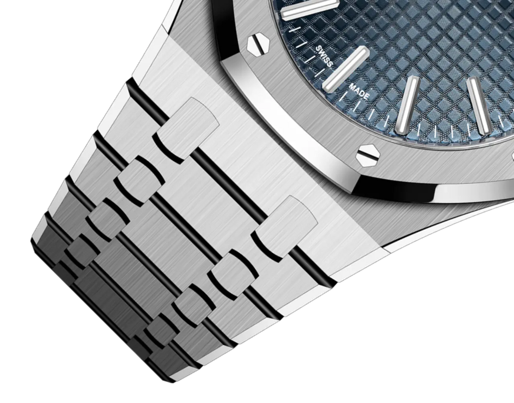 【1:1 Super Clone】A&P ROYAL OAK “Night Blue Cloud 50” Dial 41mm