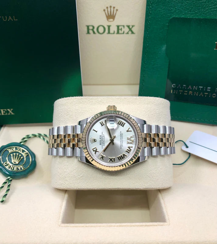 【1:1 Super Clone】 Datejust m278273-0003/0004 31mm Silver Dial Stainless Steel and Yellow Gold Oyster Watch