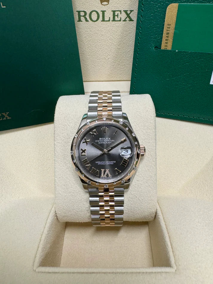 【1:1 Super Clone】 Datejust m278341-0029/0030 Slate Dial 31mm Dial Oyster Bracelet
