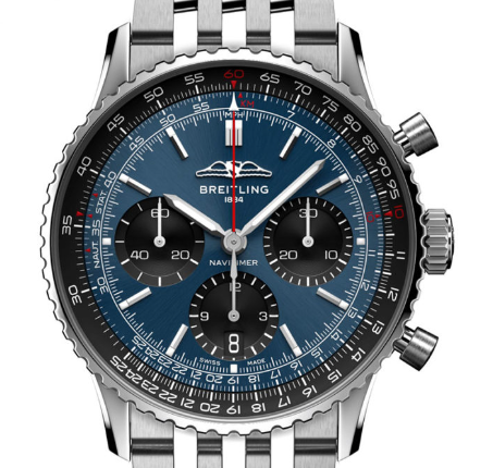 【1:1 Super Clone】Breitling AB0139241C1A1 Navitimer B01 Blue Dial
