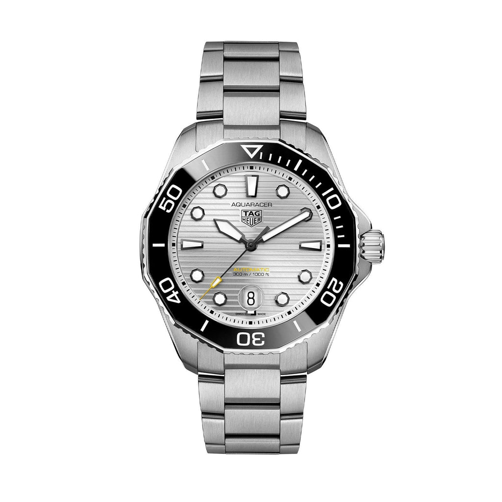 【1:1 Super Clone】TAG Heuer Aquaracer Calibre 5 Automatic Mens Silver Steel Watch