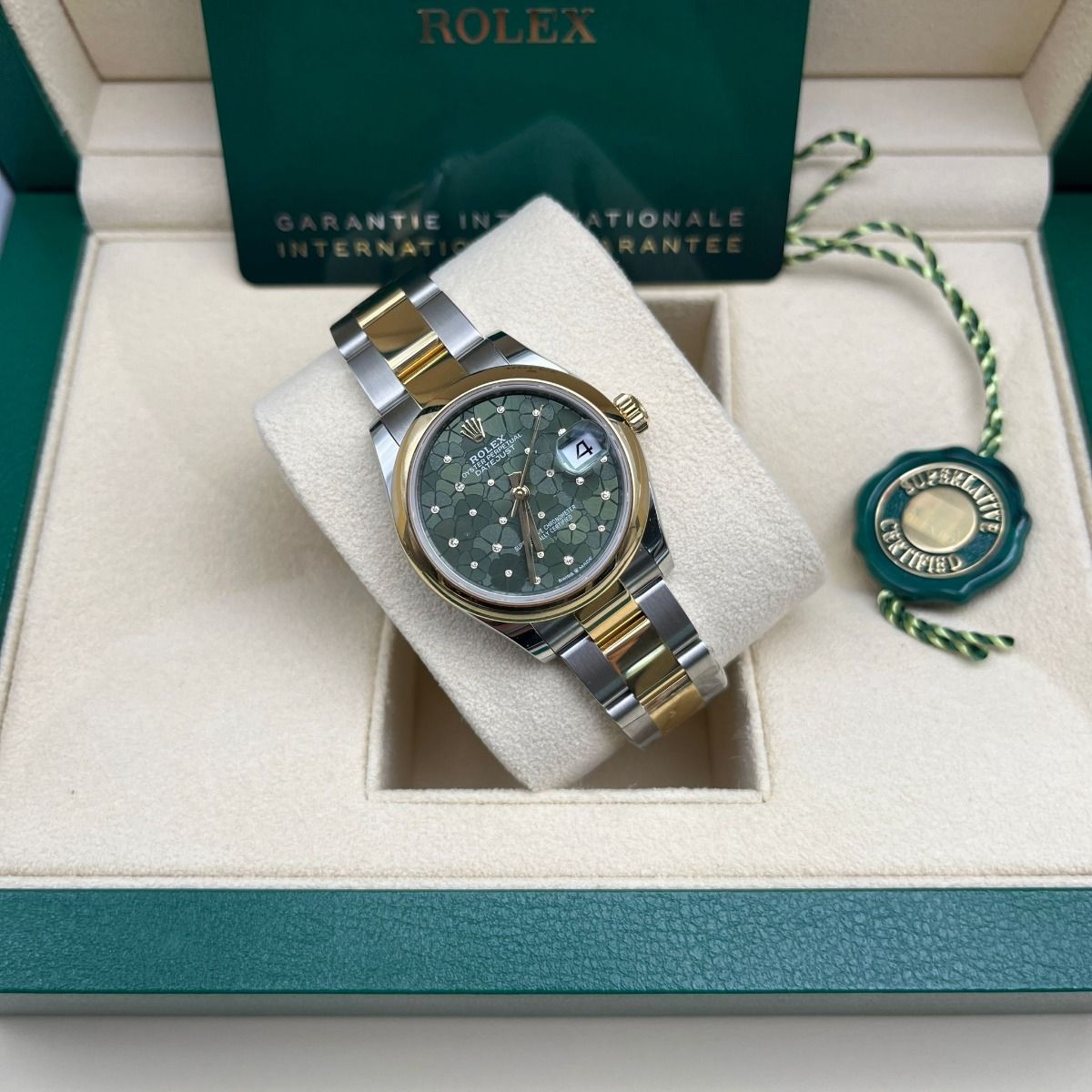 【1:1 Super Clone】 Datejust m278243-0031/0032 31mm Green Dial watch