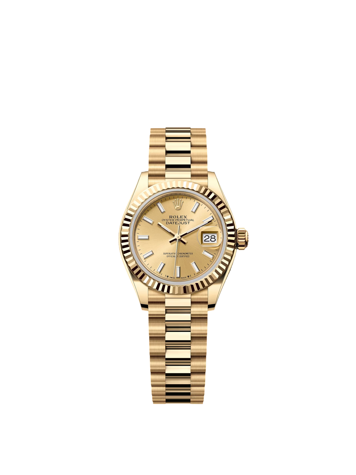 【1:1 Super Clone】 Lady-Datejust 28mm 279178 Champagne Dial