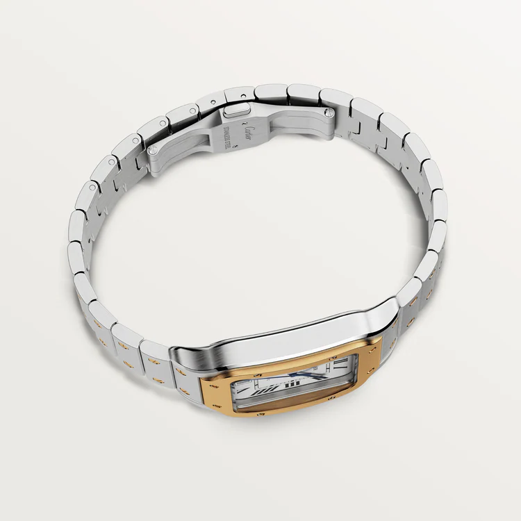【1:1 Super Clone】SANTOS Gold Mix 39mm