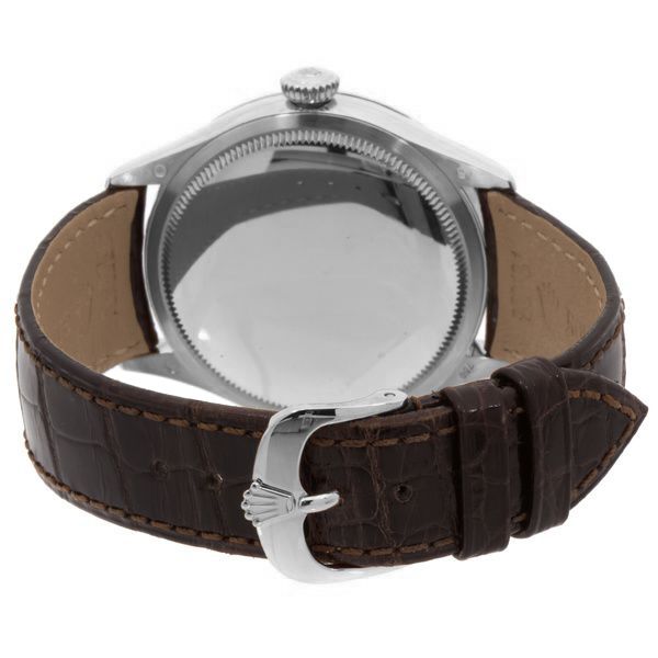 【1:1 Super Clone】RCellini Dual Time Solid 18k White Gold Men's Watch 50529-0010