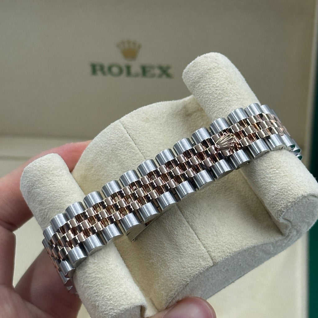 【1:1 Super Clone】 Datejust m278381-0031/0032 Silver Floral Motif Diamond Dial Diamond-Set Bezel 31mm