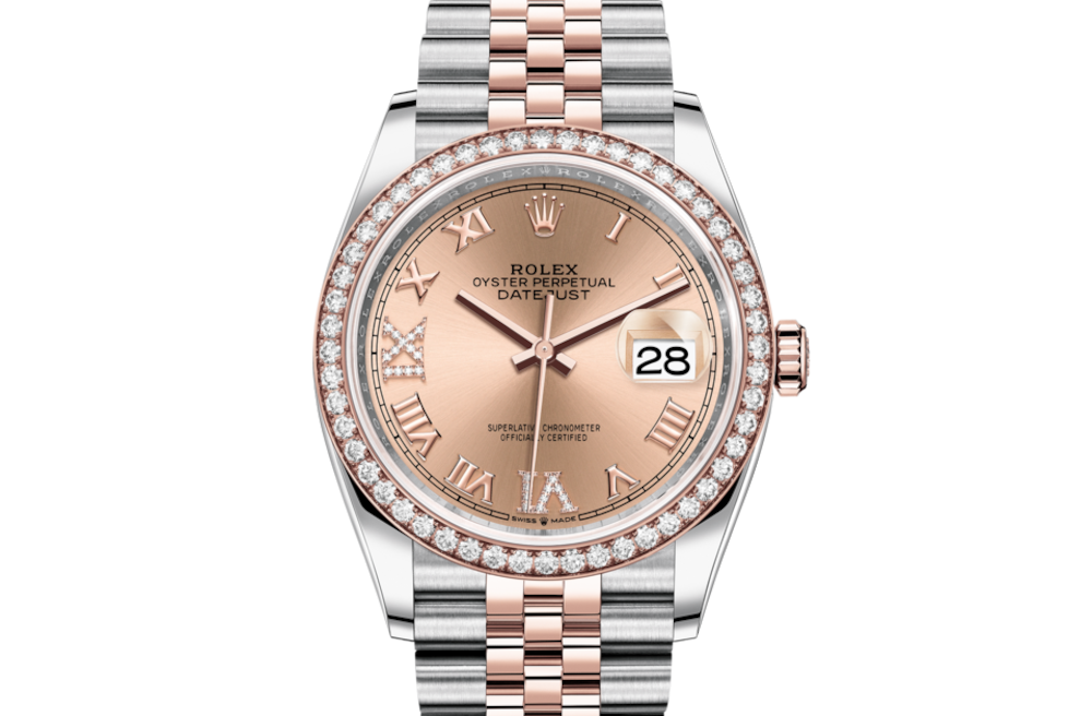 LadyRolex DATEJUST 36，126281RBR