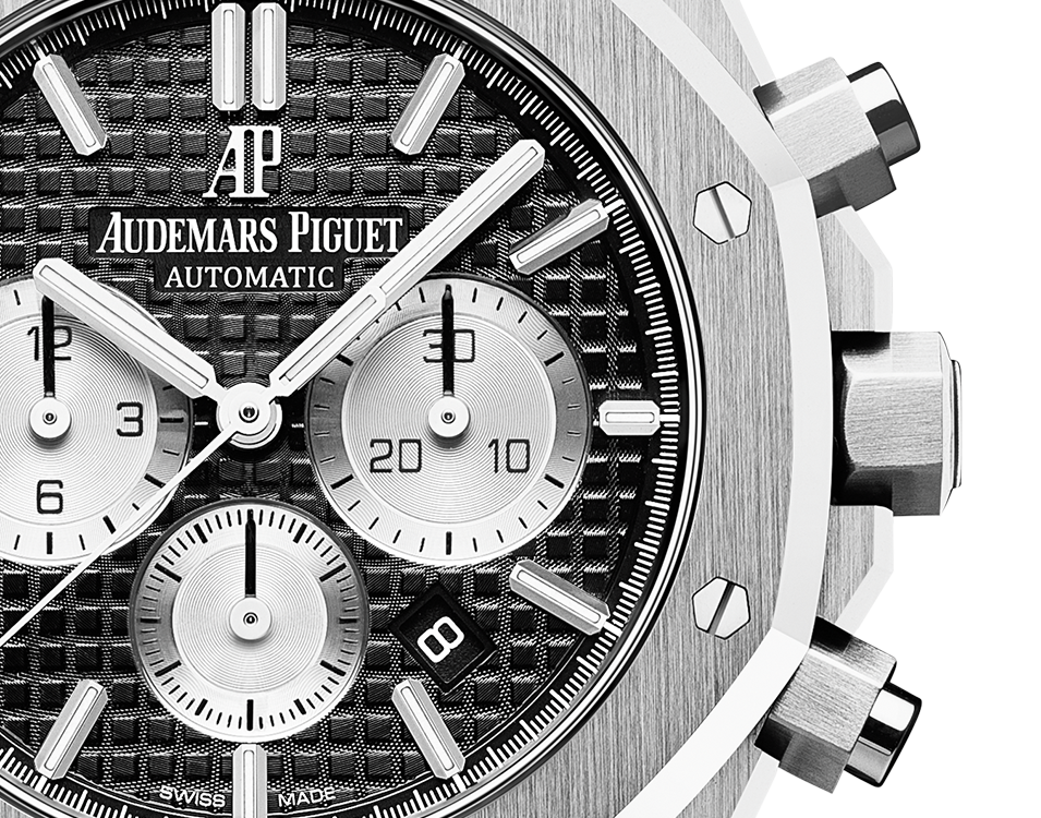 ROYAL OAK  PANDA Black Dial  CHRONOGRAPH 41mm