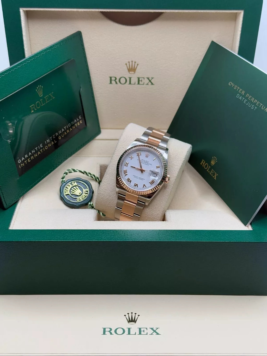 【1:1 Super Clone】  Datejust 36mm 126231 White Dial Oyster Bracelet