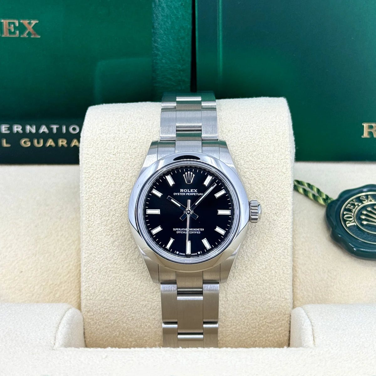 【1:1 Super Clone】 Oyster Perpetual 31mm 277200-0016 Black Dial Oyster Bracelet Watch