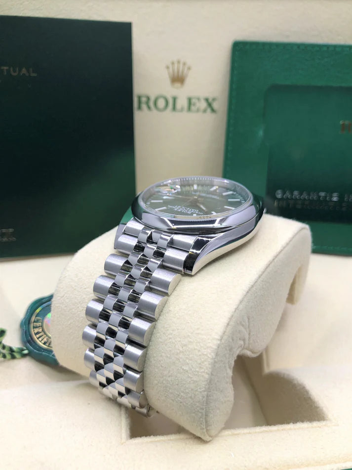 【1:1 Super Clone】  Datejust 36mm 126200 Green Dial Watch
