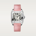 【1:1 Super Clone】SANTOS 100 Pink Strap 35.6mm