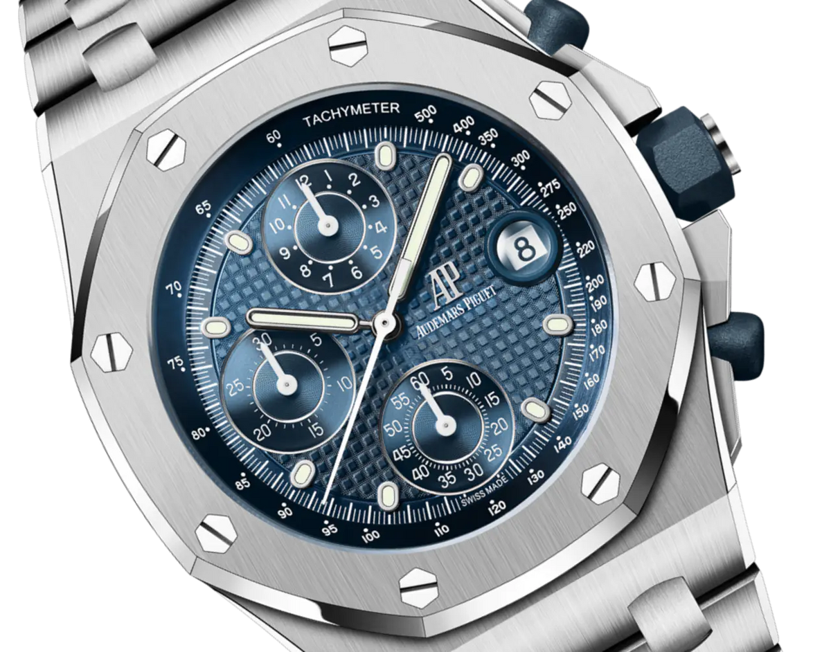 【1:1 Super Clone】A&P OFFSHORE Blue Dial CHRONOGRAPH 42mm