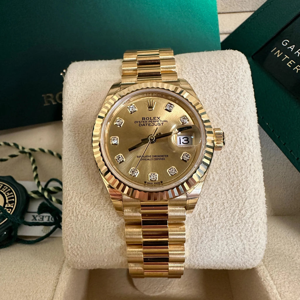 【1:1 Super Clone】 Lady-Datejust 28mm 279178 Champagne Diamonds Dial