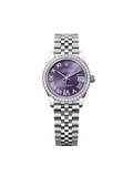 【1:1 Super Clone】 Datejust m278384RBR-0029/0030 Aubergine 31mm Dial Jubilee Watch