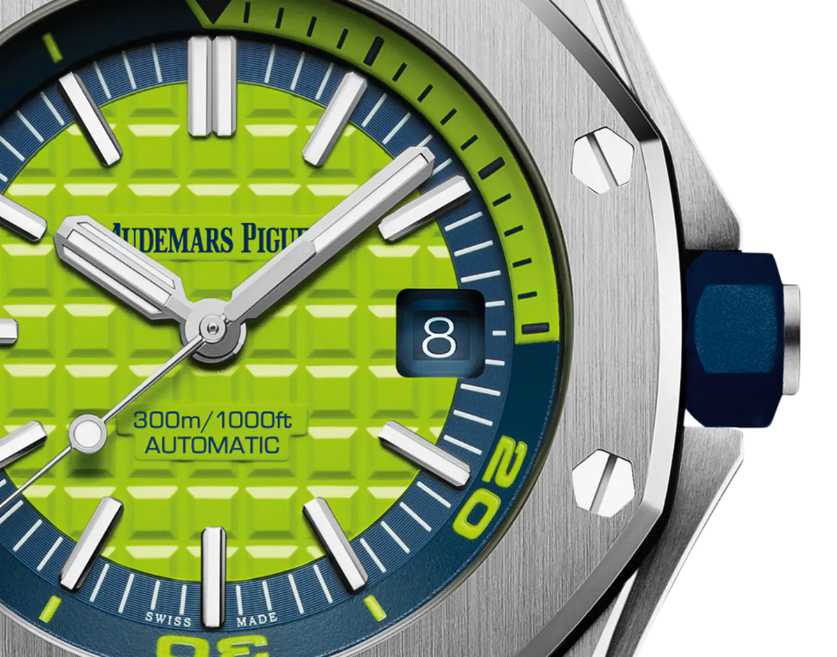 【1:1 Super Clone】A&P OFFSHORE DIVER Green Dial 42mm