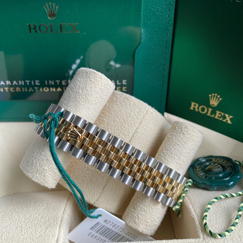 【1:1 Super Clone】 Datejust m278273-0029/0030 31mm Olive Green Dial Stainless Steel and Yellow Gold Oyster Watch