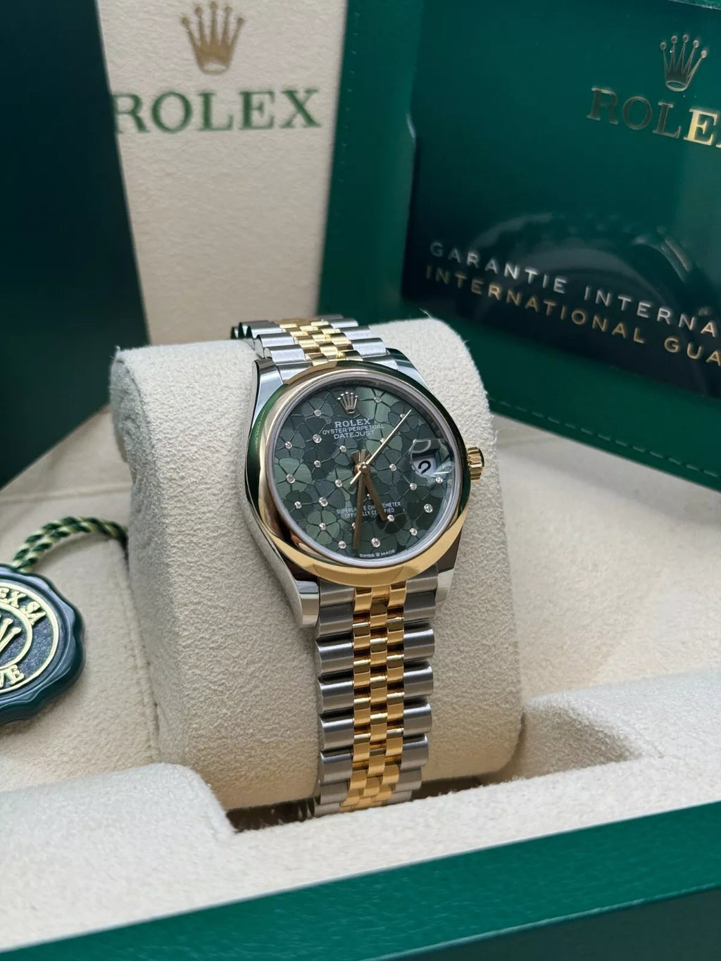 【1:1 Super Clone】 Datejust m278243-0031/0032 31mm Green Dial watch