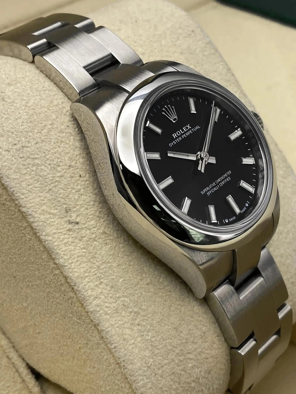【1:1 Super Clone】 Oyster Perpetual 28mm 276200-0010 Black Dial Oyster Bracelet Watch