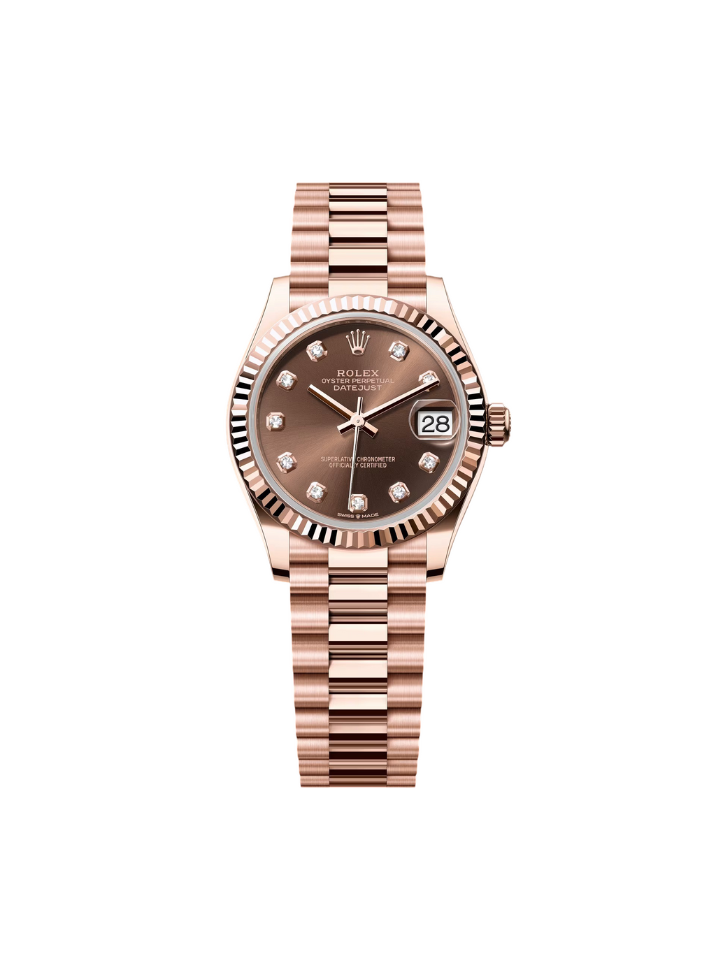 【1:1 Super Clone】 Datejust m278275-0010 Chocolate 31mm Dial