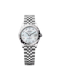 【1:1 Super Clone】 Datejust m278344-0005/0006 Mother-of-Pearl Dial 31mm Domed Diamond Oyster Watch