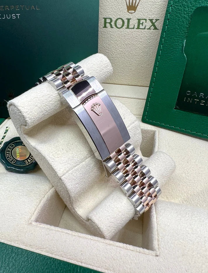 【1:1 Super Clone】  Datejust 36mm 126231 Rose Dial Oyster Bracelet