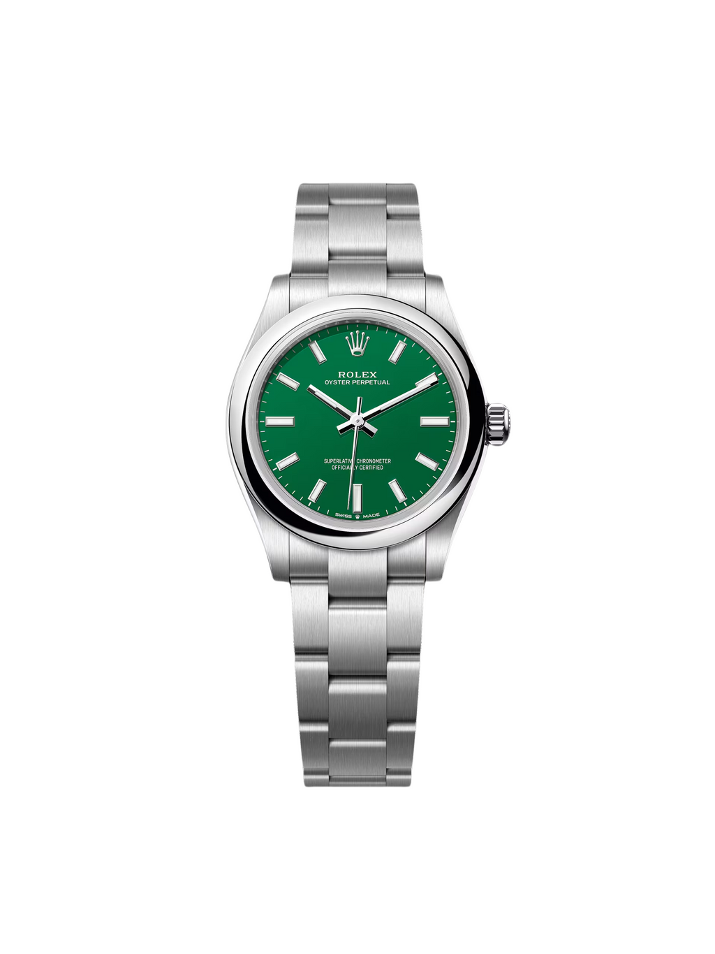 【1:1 Super Clone】 Oyster Perpetual 31mm 277200-0006 Green Dial Oyster Bracelet Watch