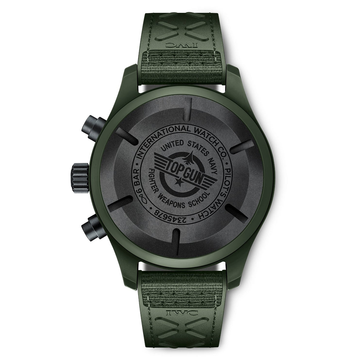 【1:1 Super Clone】IWC-Pilot's Watch Chronograph TOP GUN "Woodland" (IW389106)