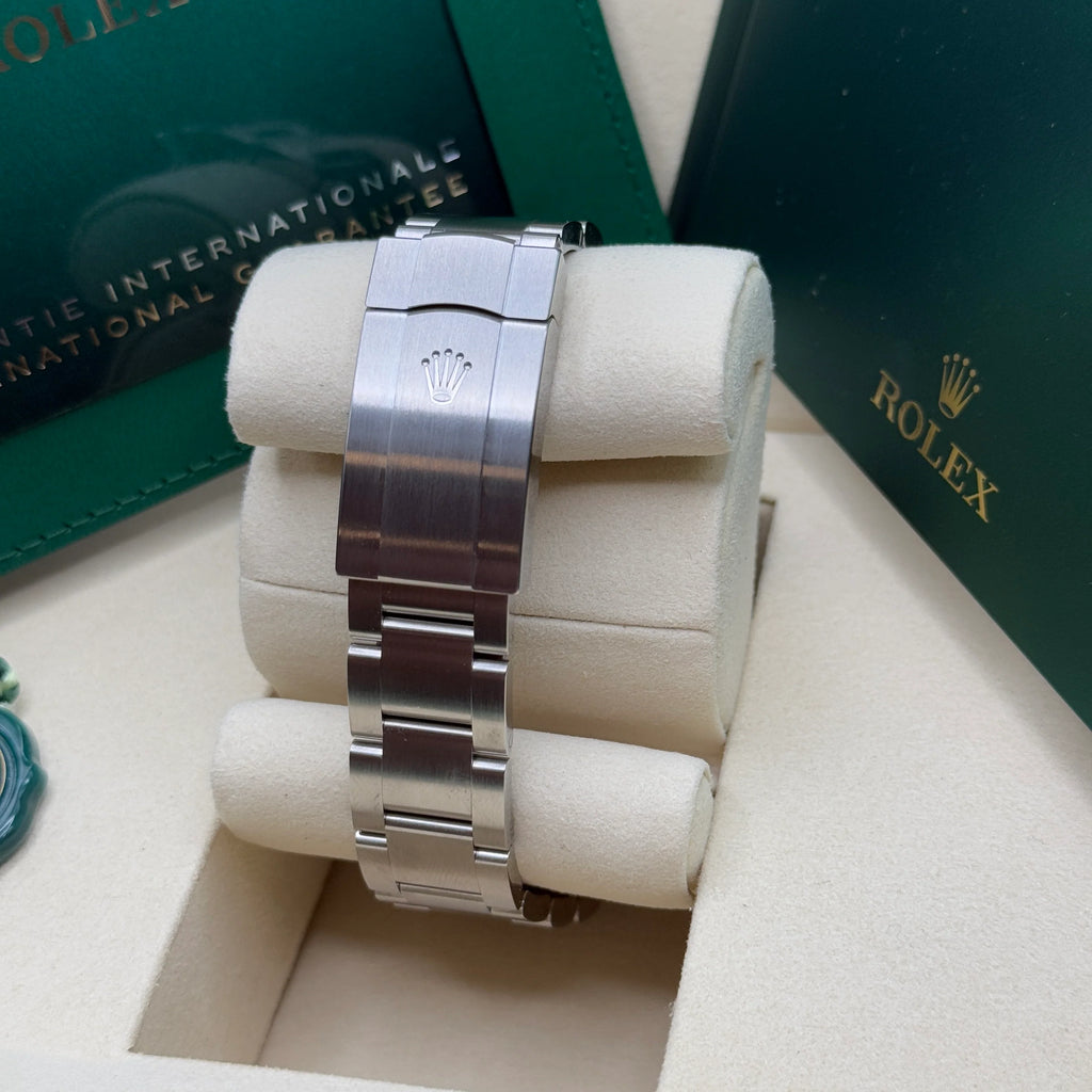 【1:1 Super Clone】 Oyster Perpetual 41mm 124300-0003 Oyster Perpetual Stainless Steel Blue Index Dial Watch