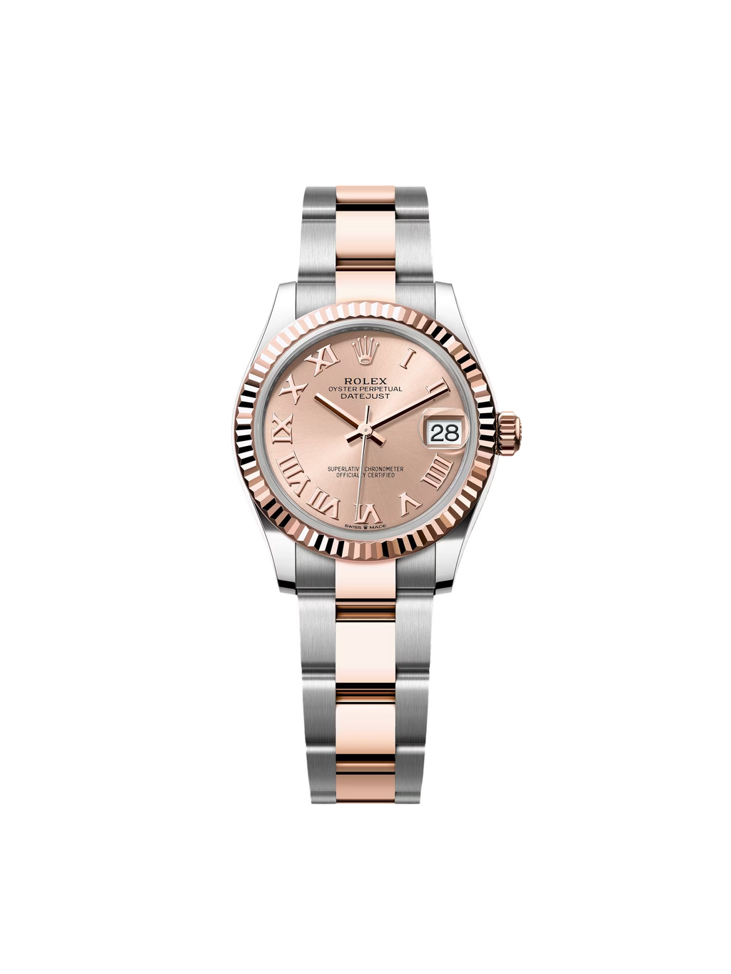 【1:1 Super Clone】 Datejust m278271-0005/0006 Rose 31mm Dial Oyster Bracelet Watch
