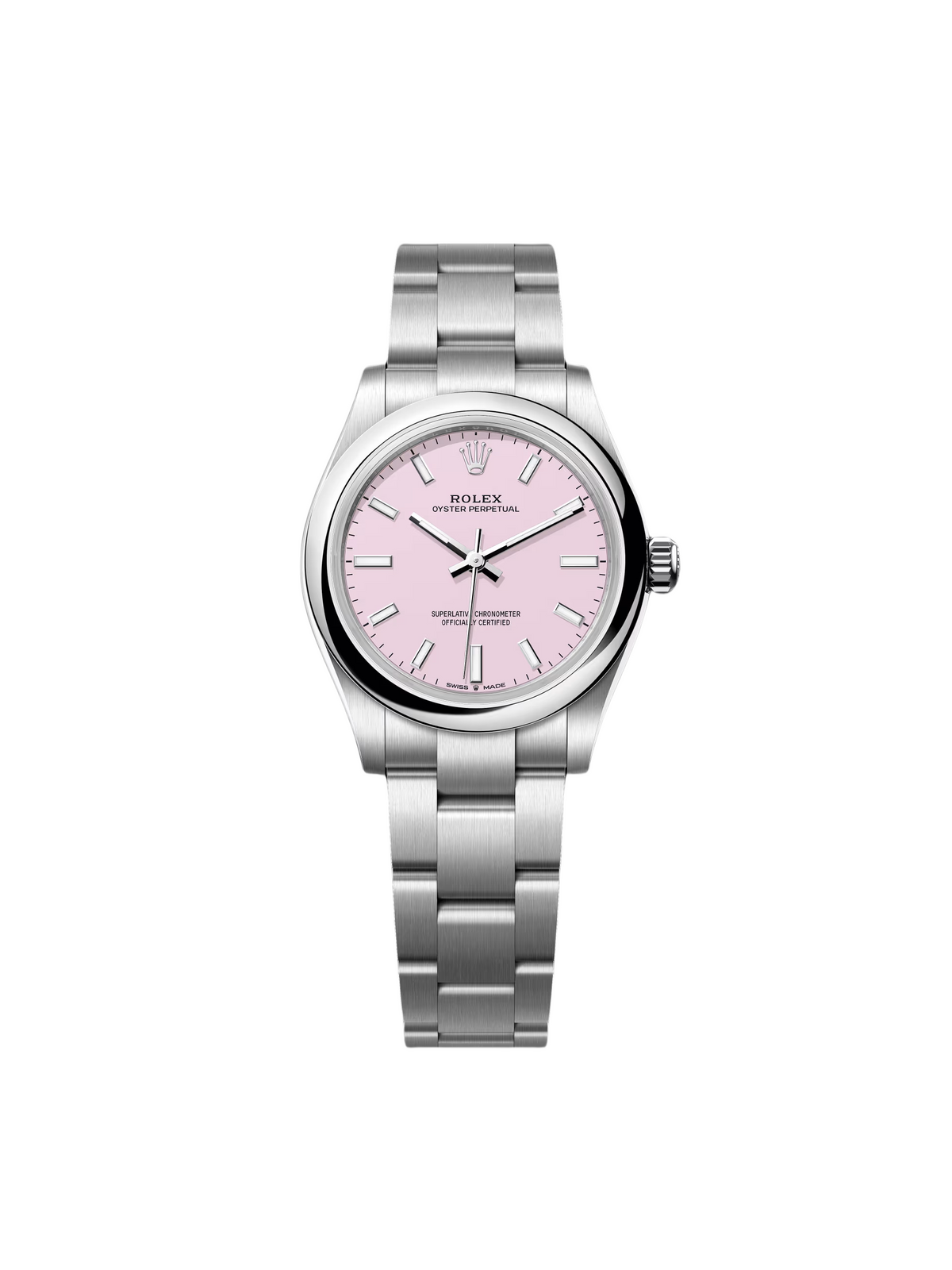 【1:1 Super Clone】 Oyster Perpetual 31mm 277200-0009 Pink Dial Oyster Bracelet Watch