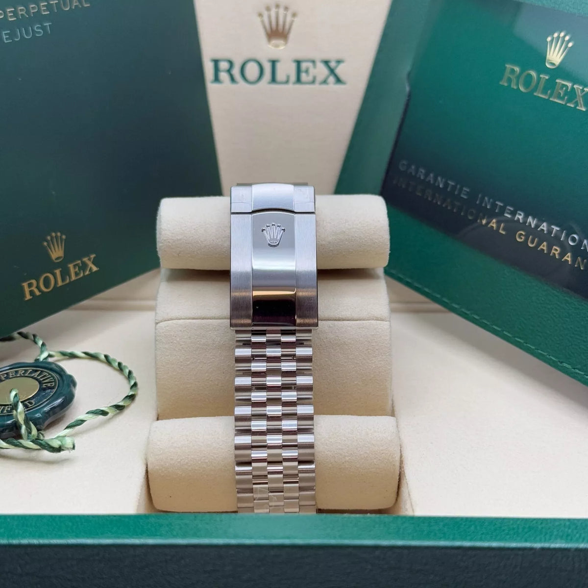 【1:1 Super Clone】  Datejust 41mm Mint Green Dial Jubilee Bracelet Watch - 126334