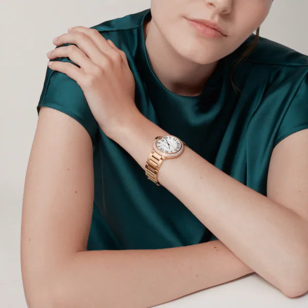 【1:1 Super Clone】BALLON BLEU Diamond Rose Gold 36mm