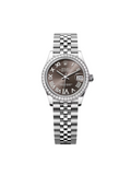 【1:1 Super Clone】 Datejust m278384RBR-0031/0032 Dark Grey 31mm Dial Oyster Watch