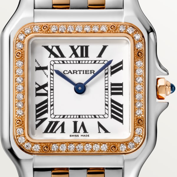 【1:1 Super Clone】PANTHERE Rose Gold Mix Diamond 30mm