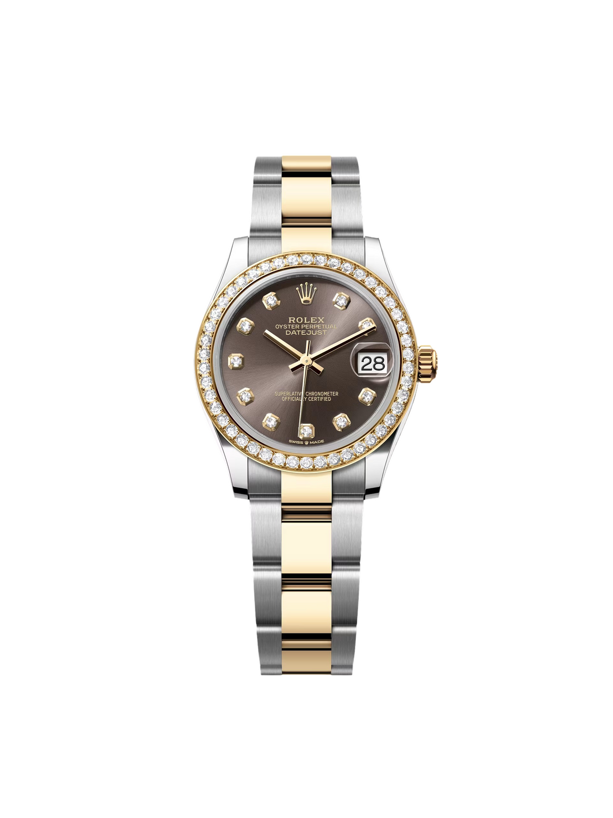 【1:1 Super Clone】 Datejust m278383RBR-0021/0022 31mm Dark Grey Dial Oyster Bracelet
