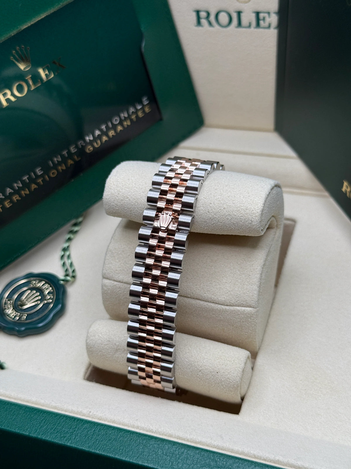 【1:1 Super Clone】 Datejust m278381-0023/0024 Rose Diamond 31mm Dial Diamond-Set Bezel and Oyster Bracelet Watch