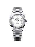 【1:1 Super Clone】 Day-Date 228236-0010 White Roman Dial