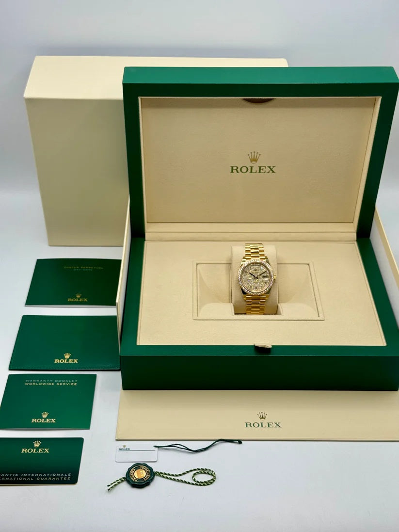 【1:1 Super Clone】 Day-Date 40mm Diamond Dial Watch 228348RBR-0037