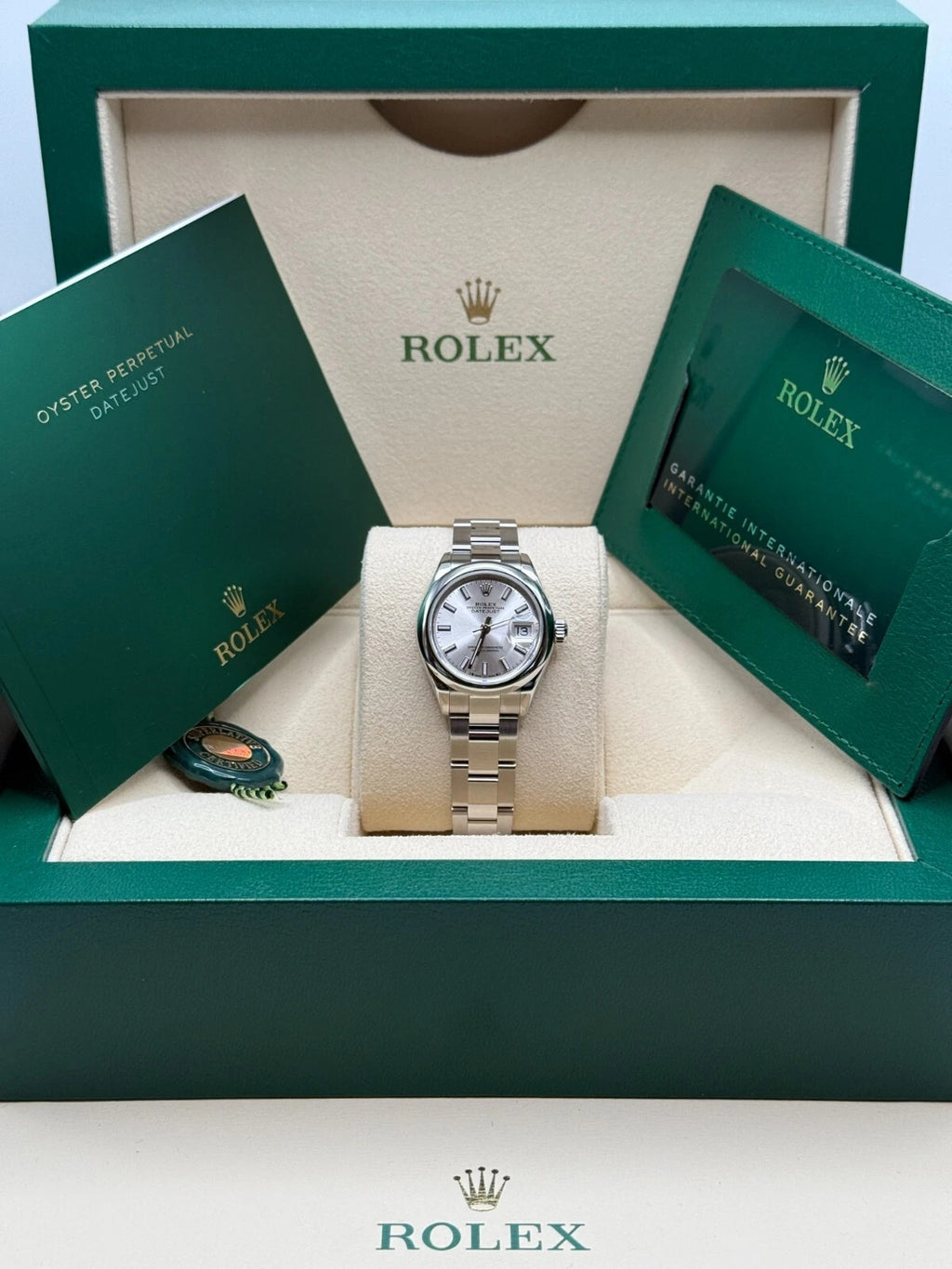 【1:1 Super Clone】 Lady-Datejust 28mm  m279160 Oyster Perpetual Silver Dial Oyster Bracelet