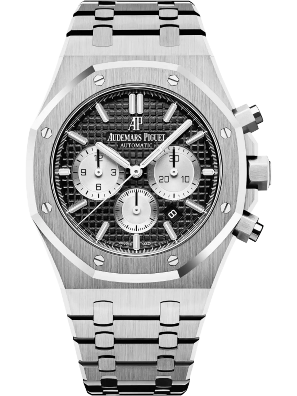 【1:1 Super Clone】A&P ROYAL OAK PANDA Black Dial CHRONOGRAPH 41mm