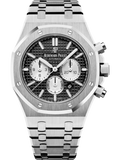 【1:1 Super Clone】A&P ROYAL OAK PANDA Black Dial CHRONOGRAPH 41mm