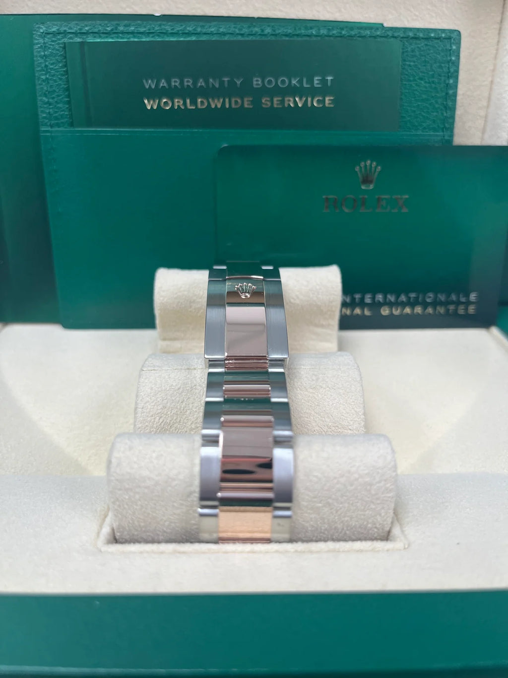 【1:1 Super Clone】 Datejust 41mm 126331 Datejust Chocolate Diamond Oyster Steel and Everose Gold Watch