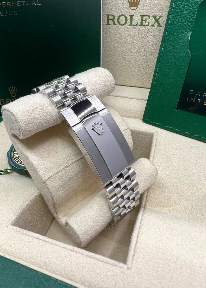 【1:1 Super Clone】  Datejust 36mm 126234 White Roman Dial Oyster Stainless Steel Mens