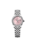 【1:1 Super Clone】 Lady-Datejust 28mm 279384RBR Pink Dial Oyster Bracelet