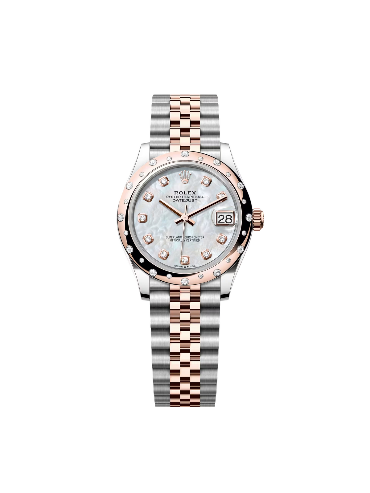 【1:1 Super Clone】 Datejust m278341-0025/0026 Mother-of-Pearl Dial 31mm Jubilee Bracelet