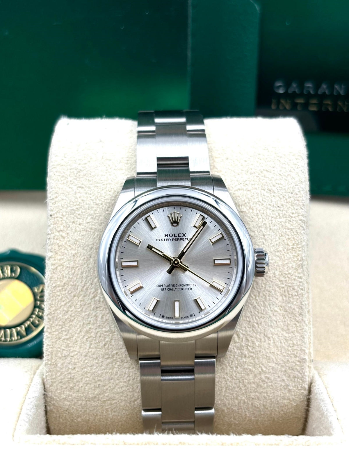 【1:1 Super Clone】 Oyster Perpetual 28mm 276200-0001 Silver Dial Oyster Bracelet Watch
