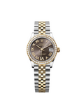 【1:1 Super Clone】 Datejust m278383RBR-0017/0018 31mm Dark Grey Dial Oyster Bracelet