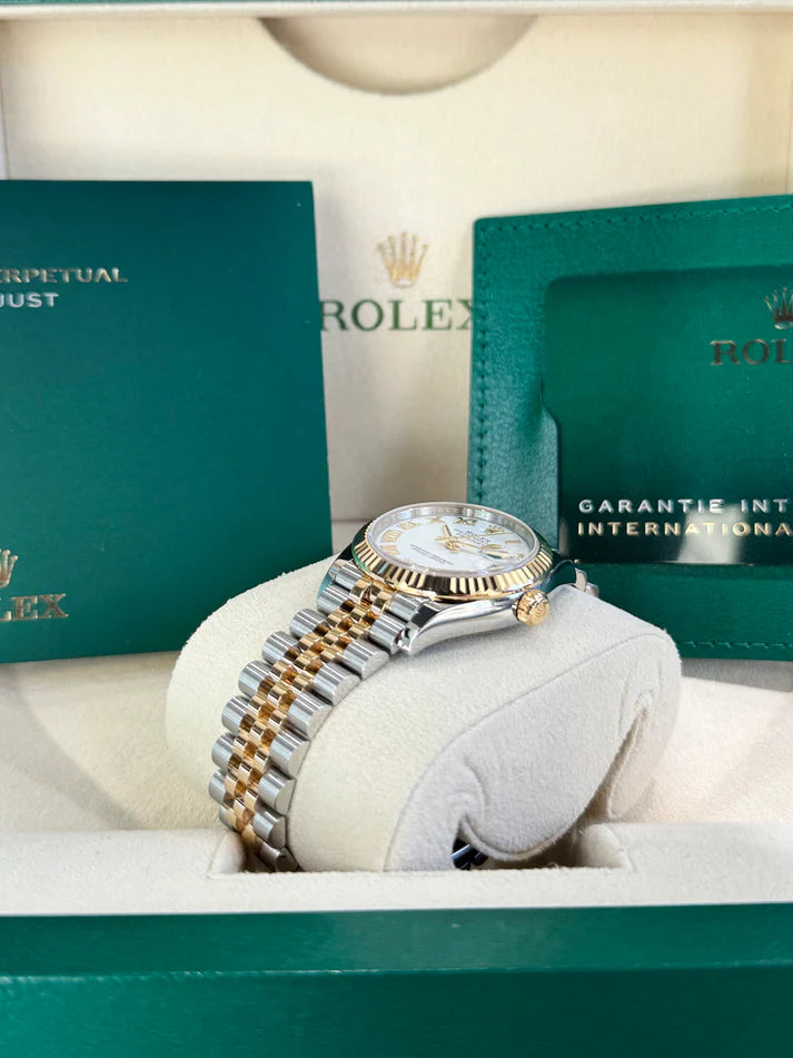 【1:1 Super Clone】 Datejust m278273-0001/0002 31mm White Dial Stainless Steel and Yellow Gold Oyster Watch