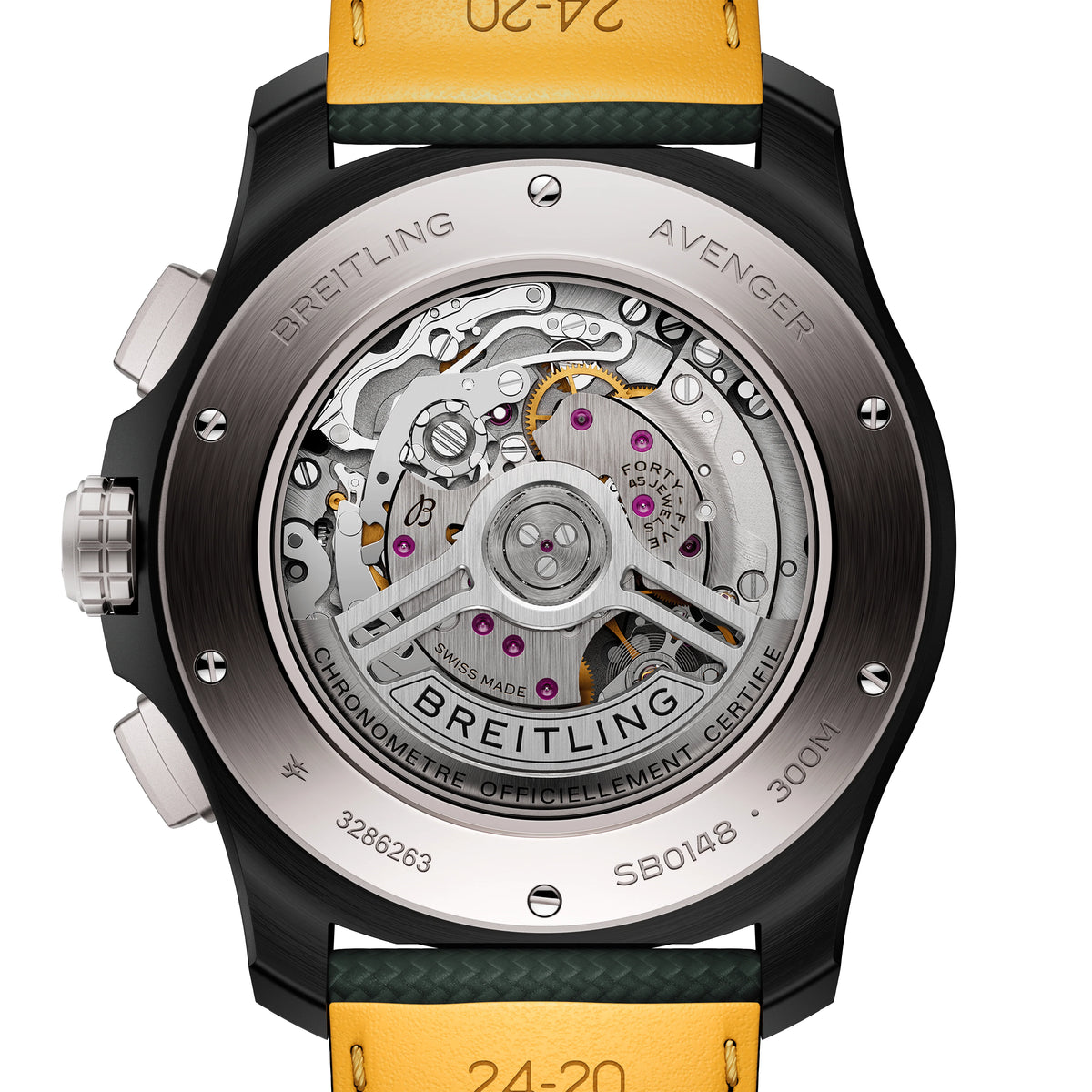 【1:1 Super Clone】Super Avenger B01 Chronograph 46 Night Mission SB0148101B1X1